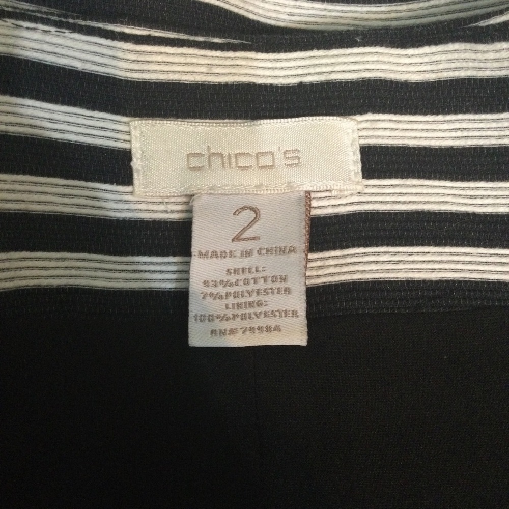 Chicos Striped Jacket - image 7